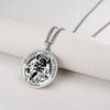 Viking Axe Helmet Pendant Tomahawk Necklace Odin Raven Slavic Amulet Norse Warrior Mythology Stainless Steel Jewelry