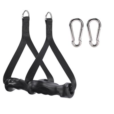 1 Pair Attachments for Pull Up Bar, Barbells and Resistance Bands Nonslip Grip Handle Pull Up Resistance Bands Handles