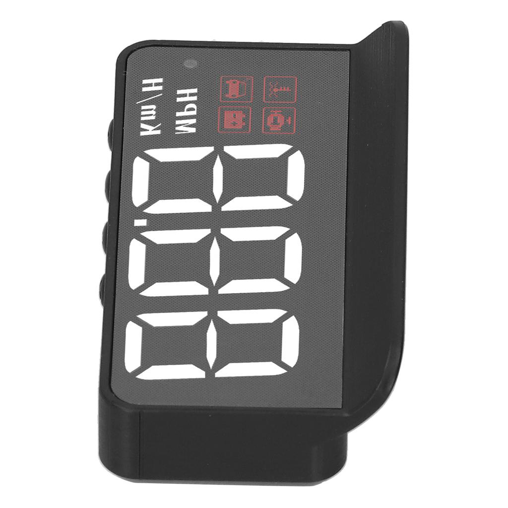 OBD2 HUD Head Up Display Windshield Projector Multi‑Function Gauge Alarm Fatigue Driving Reminder