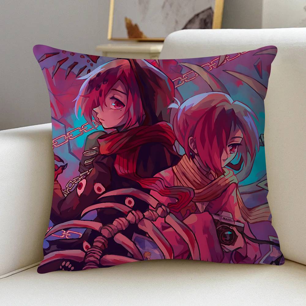 Anime M-mitsuba Pillow Cover For Bedroom Room And Living Room Sofa Decorative Cushion Cover