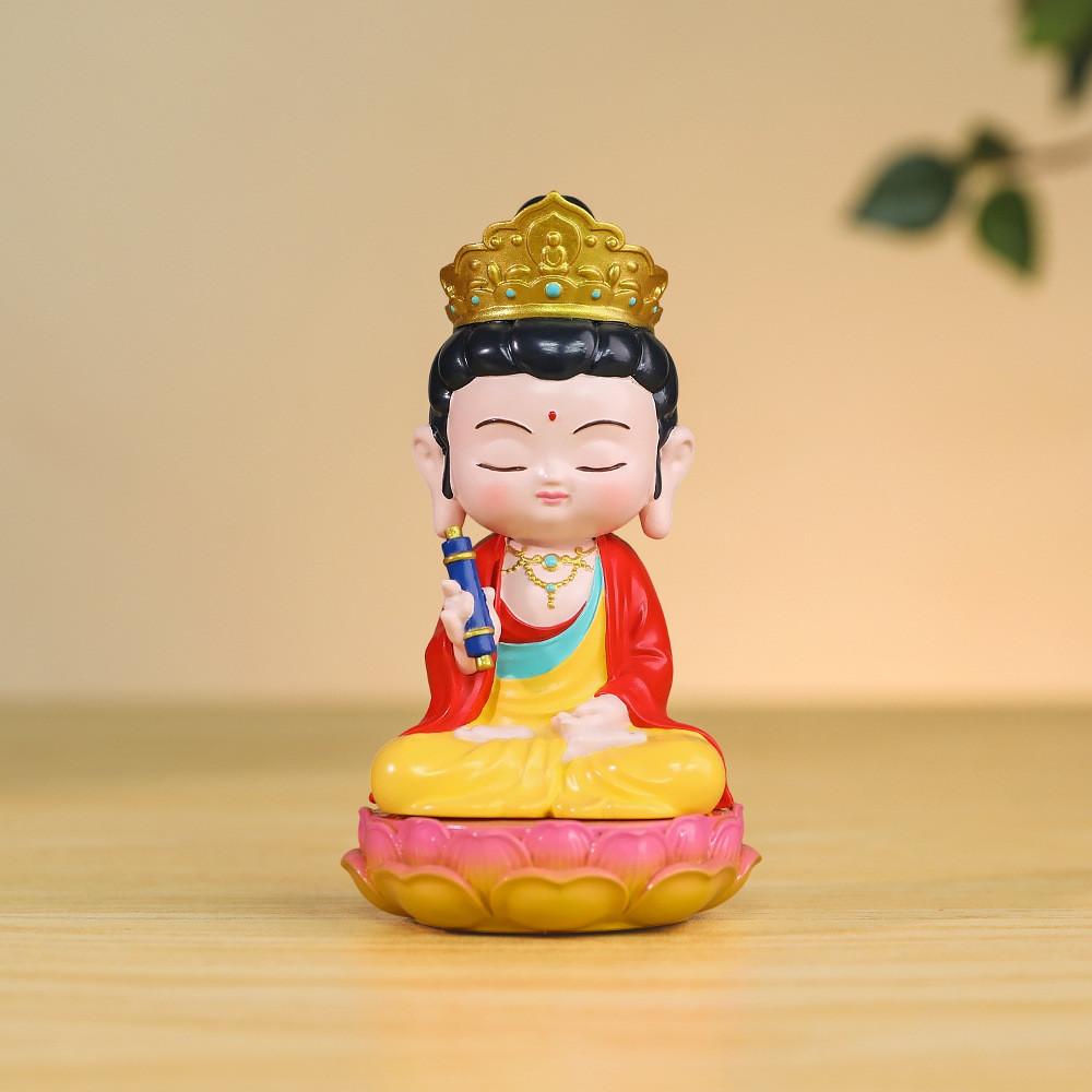 Resin Buddha Statues Set With Guardian Lion And Elephant For Home Decor And Gift Giving