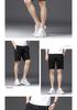 Men's Summer Cotton Knit Bermuda Shorts: Teen Sports Pants with Elastic Waistband for Beach & Casual Wear