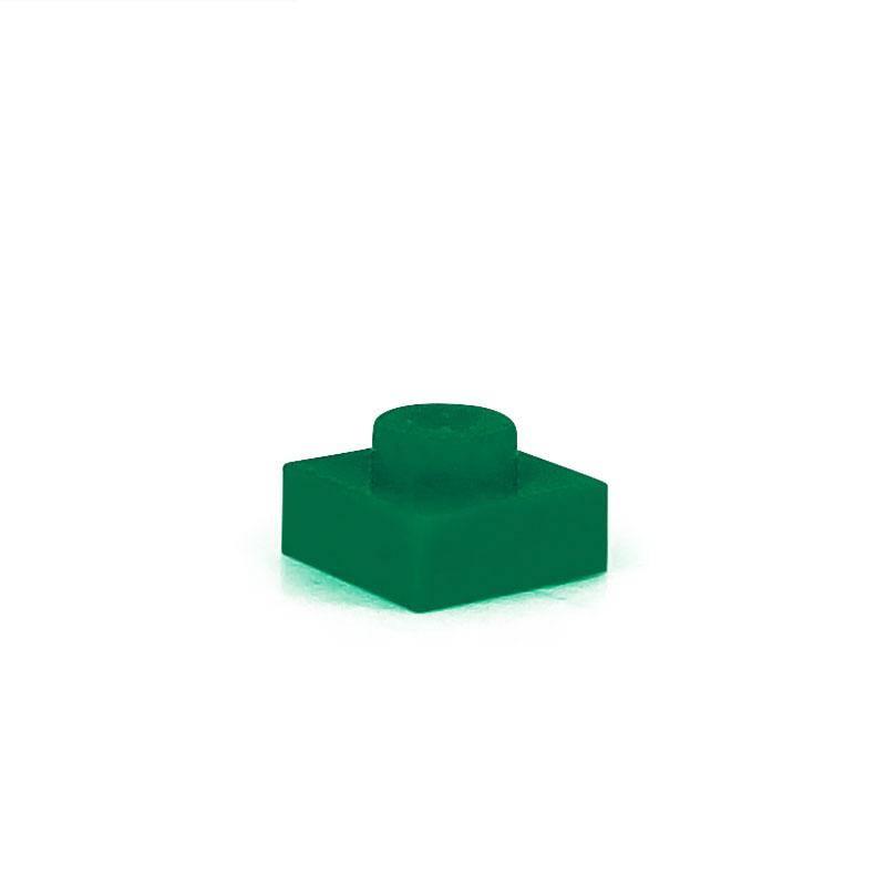585Pcs1x1 Short 1-Hole Constructing Blocks Timeless Base Partscompatible with Bricks Children Playthings Assembly 100g 100g 1x1low brick темно-зеленого