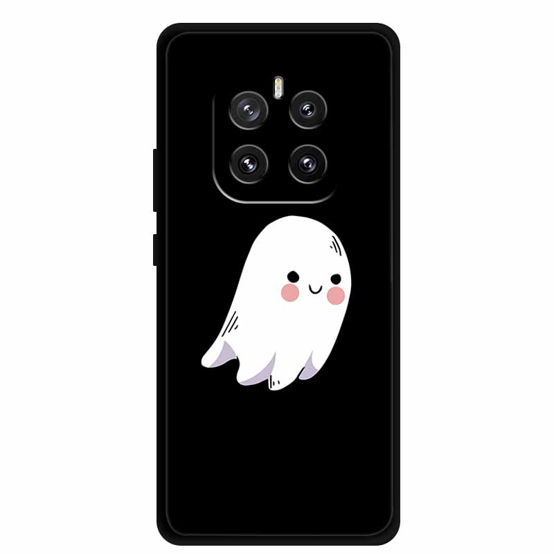 For Honor GT Pro 5G Phone Case Lovely Cartoon Cat Black Silicone Soft Back Cover For Honor GT Pro Case G T Pro Coque 6.78" Shell
