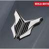 Suitable for mini beam of light car COOPER/JCW car metal decorative sticker 3D three-dimensional car logo shield