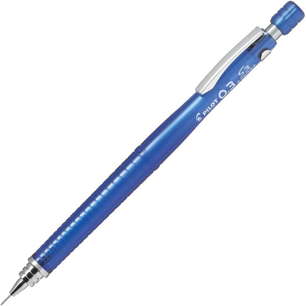 Pilot S3 S 3 0.3 Mm Clear Blue hpS30rtl3 Pilot 0.3 Mm Clear Blue