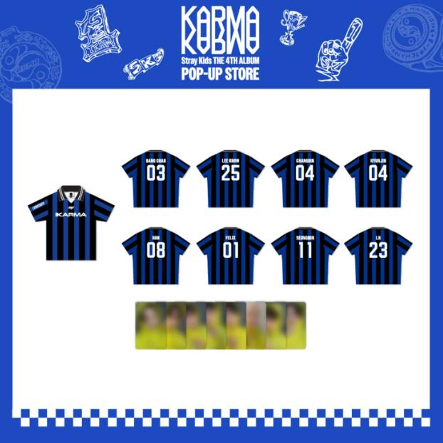 Précommande T-shirt Uniforme KARMA Boutique Éphémère Stray Kids