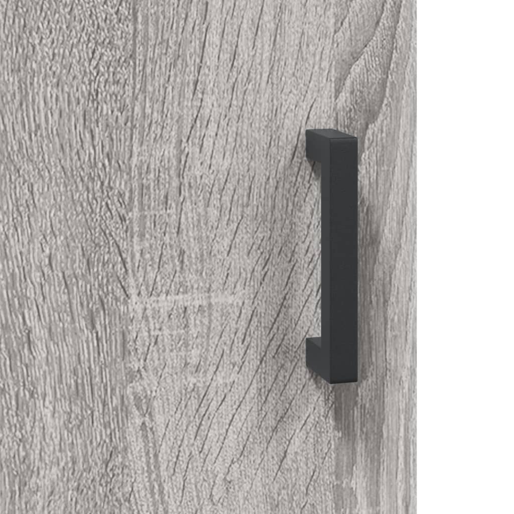 Highboard Gray Sonoma 69.5 x 34 x 180 cm Particleboard