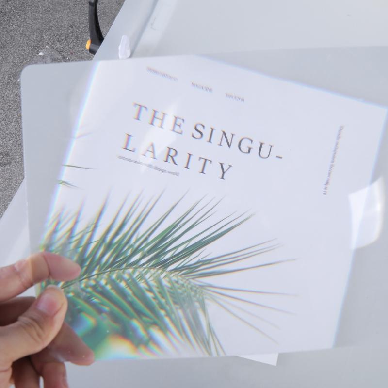 Full Page Fresnel Lens Magnifier Sheet Flexible Magnifying Sheet Reading Help Glass for Books Map  & DIY Solar set 