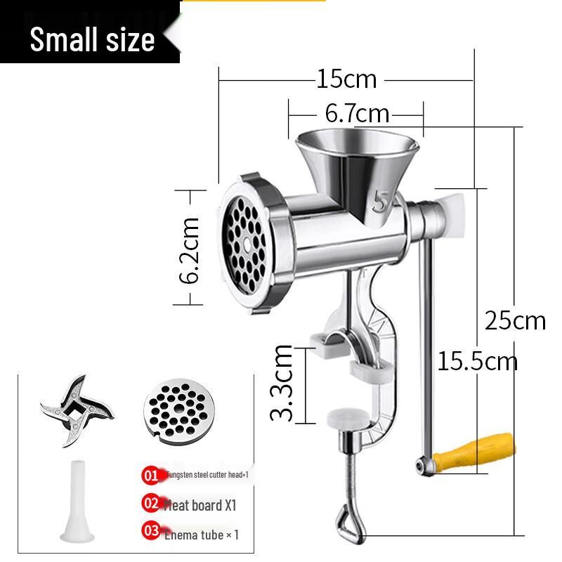 Manual Meat Grinder & Sausage Stuffer