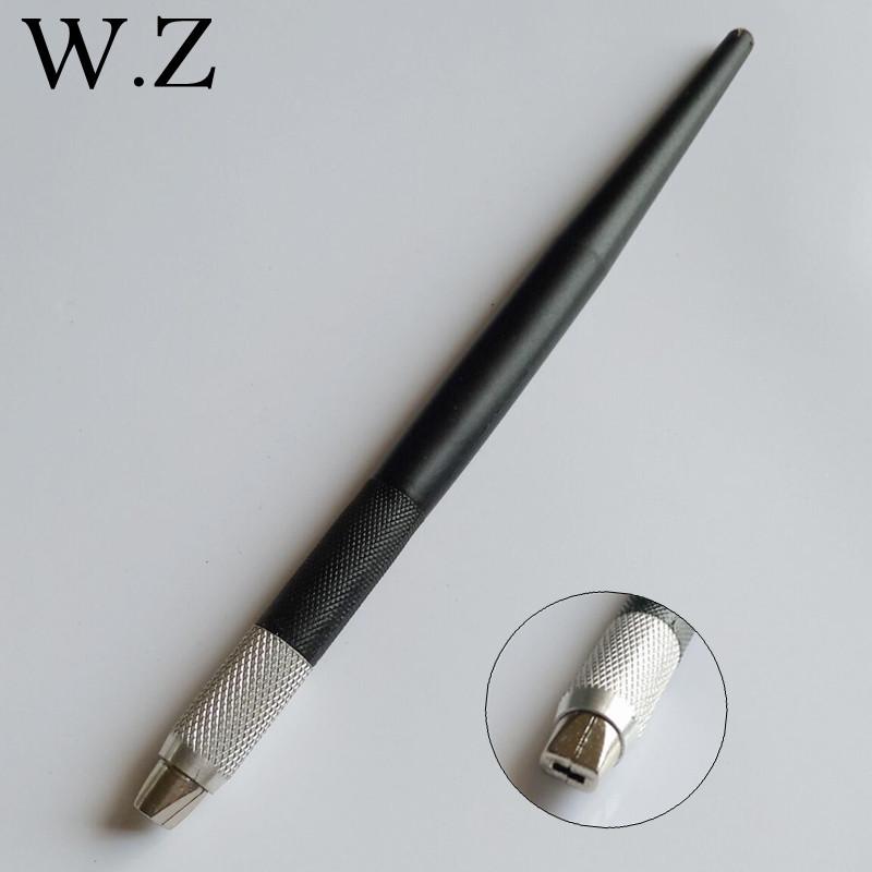 

Корейский полуперманентный карандаш для микроблейдинга бровей одним штрихом чёрный