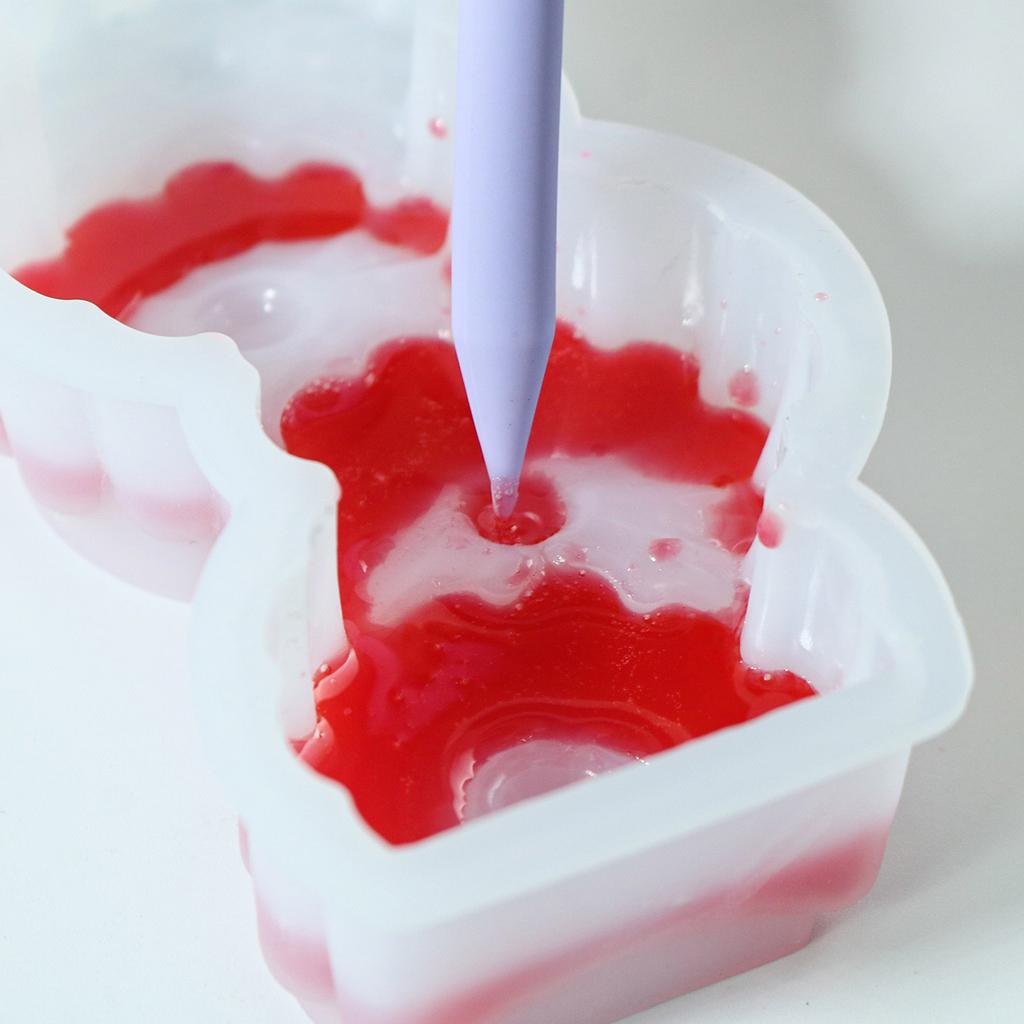 Bastoane de amestecat din silicon Tije de amestecat Epoxidic Vopsea lichidă Amestecător Reutilizabil Rășină Adeziv Unelte pentru Bricolaj Artizanat Bijuterii