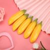 5pcs Banana Shaped DIY Empty Lipstick Tube Lip Balm Bottle Container Inner Diameter 12.1mm