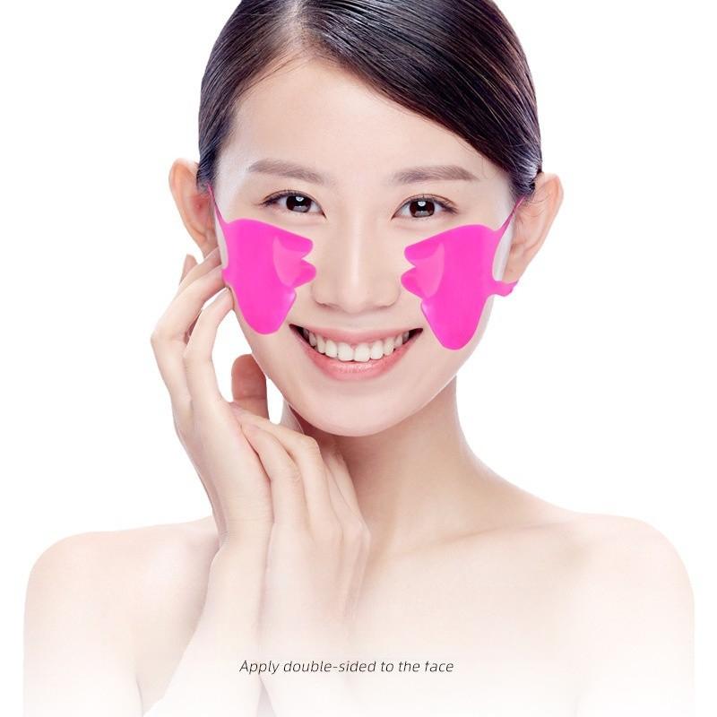 

Носогубные складки Наклейка для ушей Лифтинг для уменьшения мелких морщин Аромат розы Эластичный мягкий клей Лифтинг для предотвращения провисания Наклейка для носогубных складок One Size