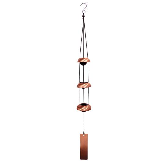 

Outside Metal Wind Chime 3/5 Layers Vintage Memorial Wind Chime Home Outdoor Garden Patio Feng Shui Wind Bell Hanging Decoration 3-Layers красный