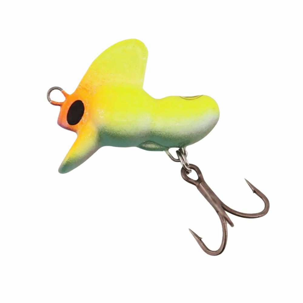 Teflon Treble Hook Ultralight Hard Bait Stream Fishing Lure Freshwater Fishing 2g-E