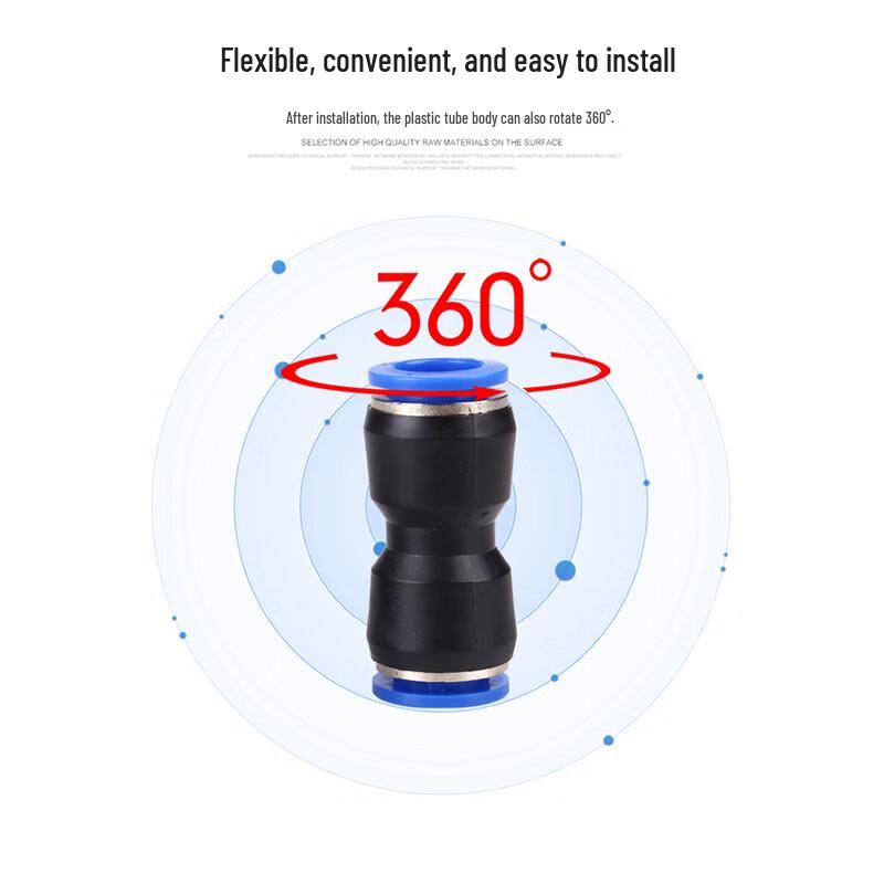 VRK PU Straight Quick Connect Tube Fitting
