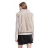 Removable sleeves, fur cotton-padded clothes, women's winter new velvet European and American cotton-padded jackets, cotton-padded jackets, and vests.