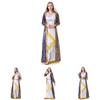 Halloween Dubai Costume Dress Polyester Fabric With Fantasy Theme For Women