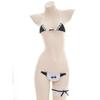 Bandage Cute Bikini Set Japanese Maid Swimsuit Cosplay Women Mini Swimwear 4 Backless Bathing Suit Sweet Girls Bikinis