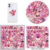 Adorable 50 Pcs Lotso Cartoon Stickers For Children's Toys Waterproof Sunproof