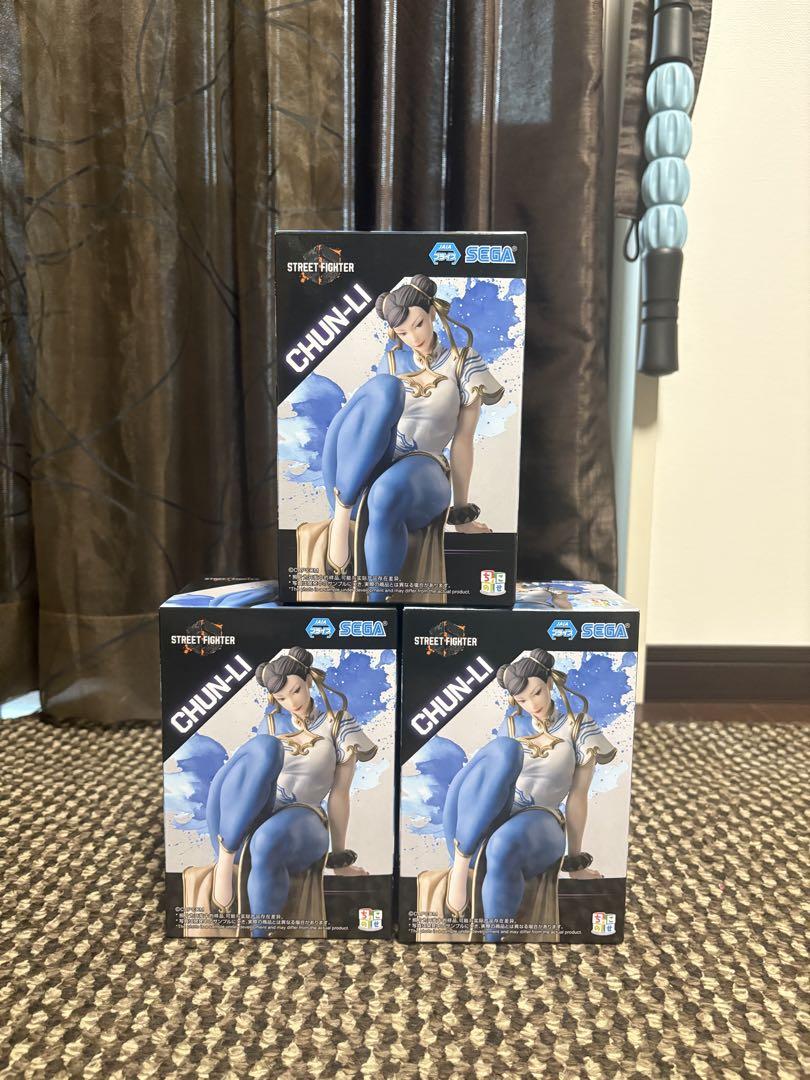 

[Б/У] Street Fighter 6 Choconose Премиум Фигурка Чун-Ли 3 штуки