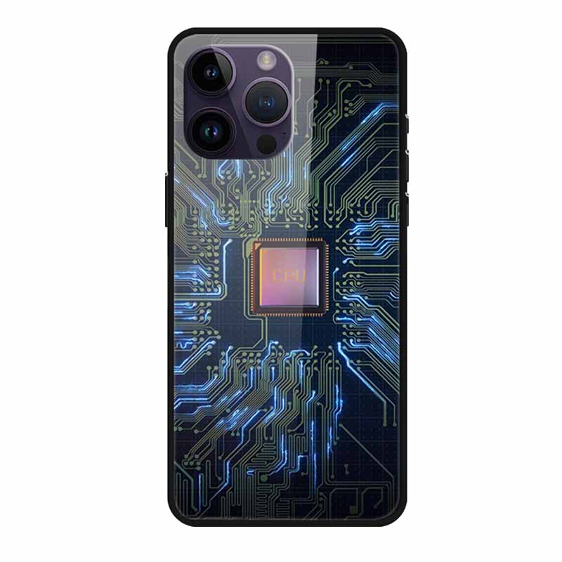 Glass Back Cover For iphone 16 Pro Max Phone Case Soft Bumper Hard Tempered Glass Case For iphone 15 Pro Max Case Funda Shell