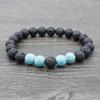 European 2021 Hot-Selling Lava Stone Yoga Bracelet