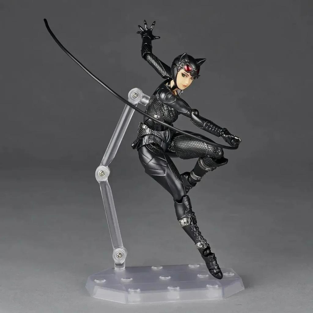 In Stock Instant Shipping  Catwoman Figuras - Arkahm Factory Revoltech Kaiyodo Ko Model Action Figure  Gifts