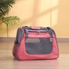 Durable PVC Portable Pet Carrier for Cats & Dogs - Stylish and Sturdy