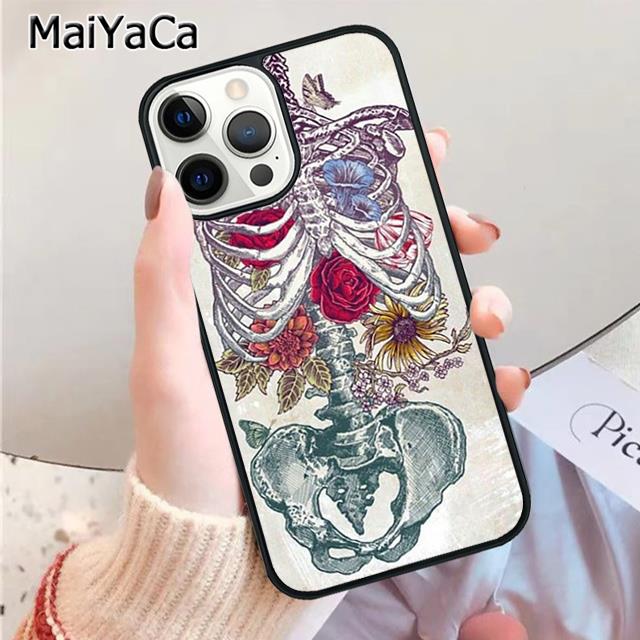 Medical Human Anatomy Phone Case For iPhone 17 Air 13 14 16 16e 15 pro max plus 11 12 cover  coque