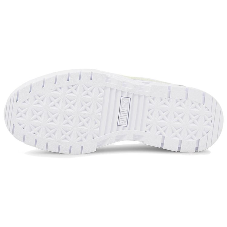 Puma Mayze Leather White Arctic Ice Women Sneakers 385591-02