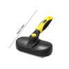 Cat Shedding Brush Pet Massage Grooming Comb Long Hair Cat Brush With Release Button For Shower Spa Bathroom Home Salon Travel