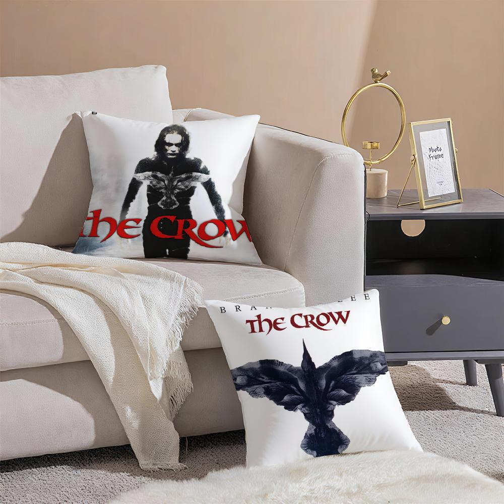 THE CCrowES Movie Cushion Cover Pillowcase Short Plush Invisible zipper Room Sofa Cushion Cover