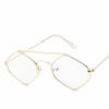 XaYbZc Polygonal Sunglasses Female Male Clear Color Summer Accessories Driving Sun Eyewear UV Protection 400 Protection Eyewear