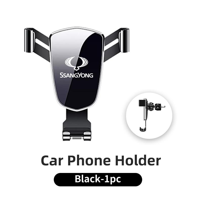 

Car Accessories Gravity Phone Holder GPS Mount Mobile Support Bracket For SangYong Actyon Korando Rexton Kyron Rodius Tivoli Mu