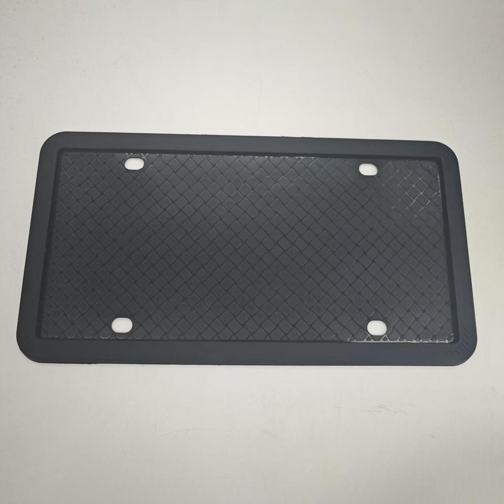Licence Plate Frame 2 Piece Number Plate Frame Bracket Holder Mount Noise Reduction Weatherproof Adapter For Truck Trailer Golf