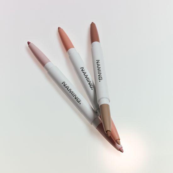 Naming Perfect Tail Eye Designing Pencil Dual Liner 0.2g*2 3 colors