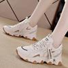 Luxury Womens Sneakers Mesh Platform Shoes Lace Up Female Vulcanized Shoes Height Increase Non Slip Women Shoes 2025 New Zapatos