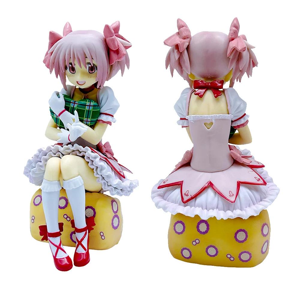 Anime Puella Magi Madoka Magica Aniem Figure Kaname Cute Models Figurines Ornaments Exquisite Toy Collection Otaku Gifts