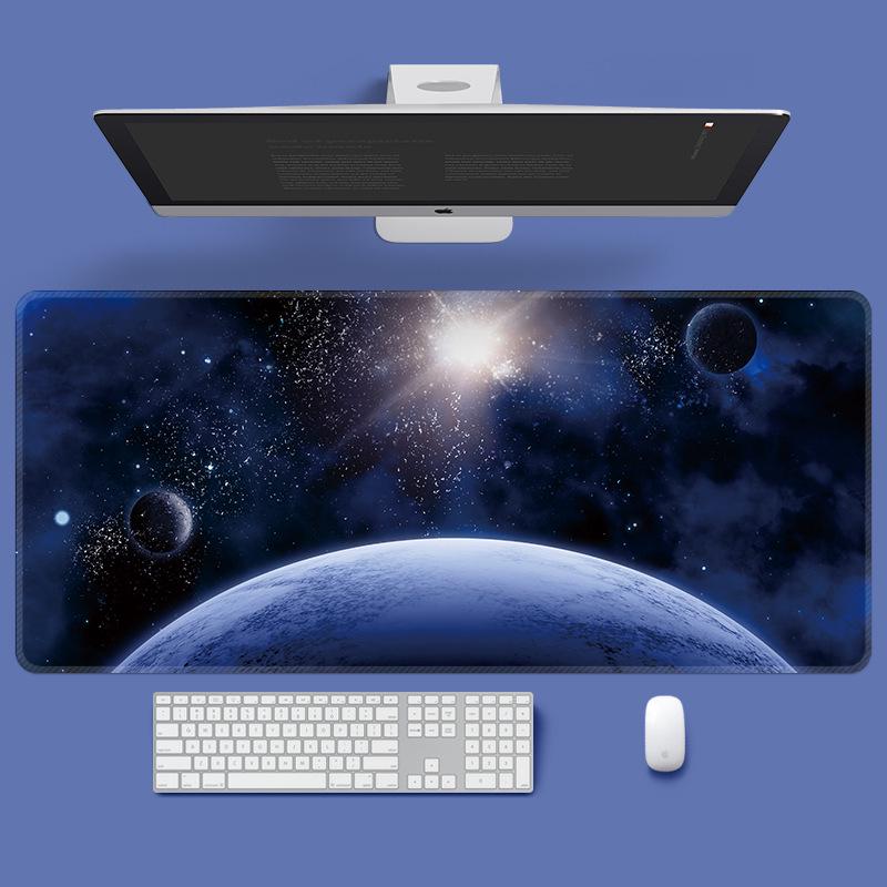 Extra Large Starry Sky Gaming Mouse Pad – Non-Slip, Thick for Dormitory or Office