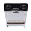 Silver Bass Guitar Bridge Metal Hardtail Saddle Bridge Premium Saddle Bridge  For Guitar Repair