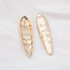 Nieregularne Paski Młotka Złote Kolczyki Sztyfty dla Kobiet Dziewczyny Koreańska Estetyka Miłości Codzienne Życie Minimalistyczna Biżuteria