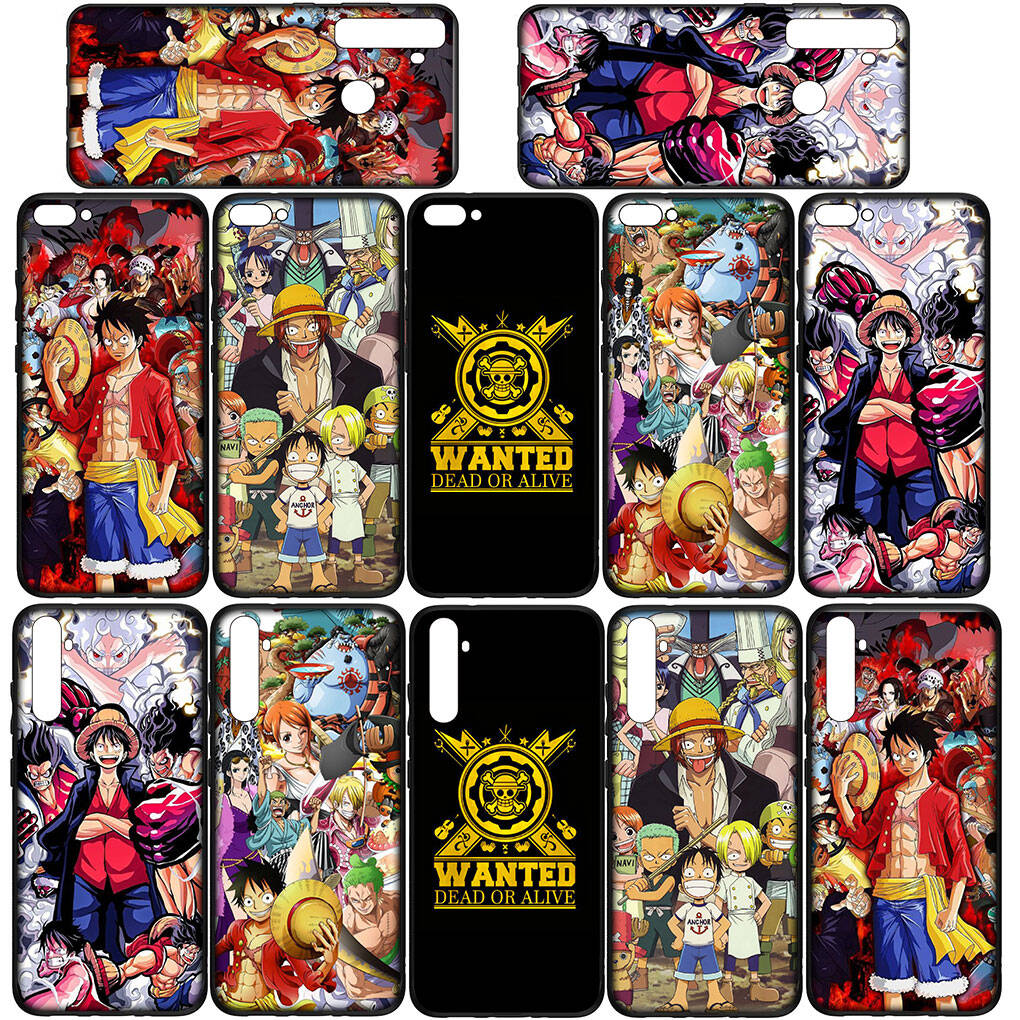 Phone Case for iPhone 17 15 16 Plus X Redmi Note 14 12 11 13 Pro Max Huawei P30 P20 Lite Y9 OPPO A60 A40 A80 A18 A16 A54 Poster One Piece Luffy Cover