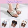 Damen-Sandalen im koreanischen Stil: Bequeme Flip-Flops zum Hineinschlüpfen in schicken Farben