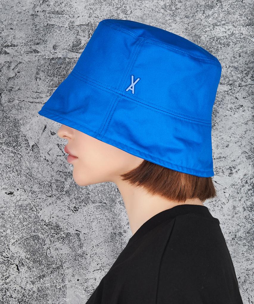 Bajal Studded Drop Oversized Bucket Hat Blue