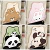 Cartoon Car Seat Back Anti-Kick Mat Anti-Fouling And Anti-Dirty Cute Back Row Children Car Back Seat Protection Mat Anti-Wear Pa