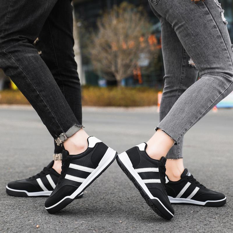 Neues Frühlings- und Sommer-Sport-Atmungsaktiv-Casual-Rutschfest-Jugend-Innenhöhenerhöhungs-Vielseitig-Board-Schuh-Paar