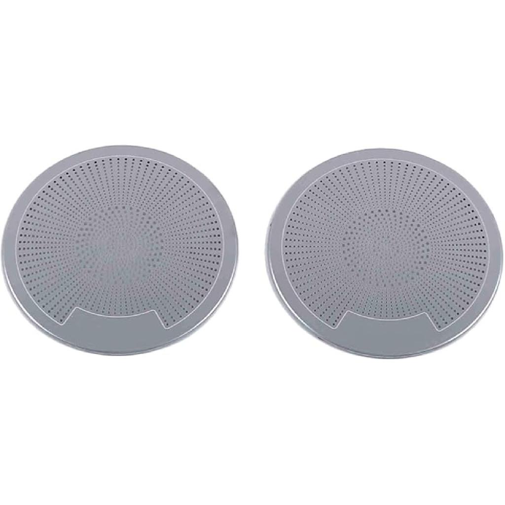 Compatible with Tesla Model Y 2021 2022 Interior Trim Car Audio Speaker Cover Sticker Door Loudspeaker Cover Under Seat Outlet Vent Trim (Color :