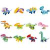 MOC Marine Insect Bird Building Block Set Animal Model Small Particle Puzzle Bricks for Kids